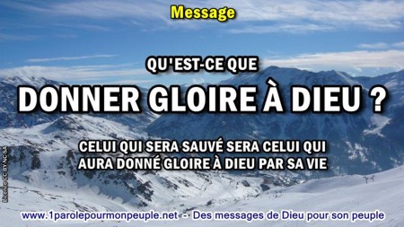 2018 0928 qu est ce que donner gloire a dieu minia1