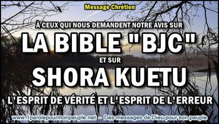 A ceux qui nous demandent notre avis sur la bible bjc et sur shora kuetu miniature1